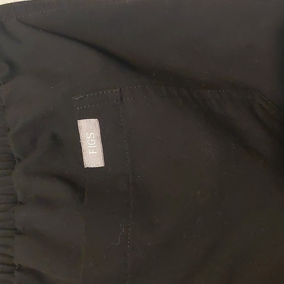 Figs Yola Straight Leg Scrub pant black small - Picture 9 of 9